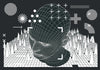 3D Human Head Wallpaper, Retro Futuristic Mural, Oversized Custom Size Wall Art, Non - Woven, Non - Adhesive, Modern Wall Paper, Removable - Adawall Wallpaper - Registered Trade Accounts Only, Wallpaper Wholesale Account - W77639 - Adawall Wholesale - Wallpaper Wholesaler