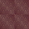 Gold Art Deco Wallpaper, Dark Red Background Mural, Oversized Custom Size Wall Art, Non-Woven, Non-Adhesive, Modern Wall Paper, Removable