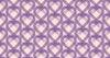 Purple Heart Wallpaper, Seamless Pattern Mural, Oversized Custom Size Wall Art, Non-Woven, Non-Adhesive, Modern Wall Paper, Removable