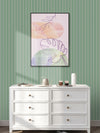 Green Modern Striped Panel , PS Wall Home Decoration Panel-Premium Quality