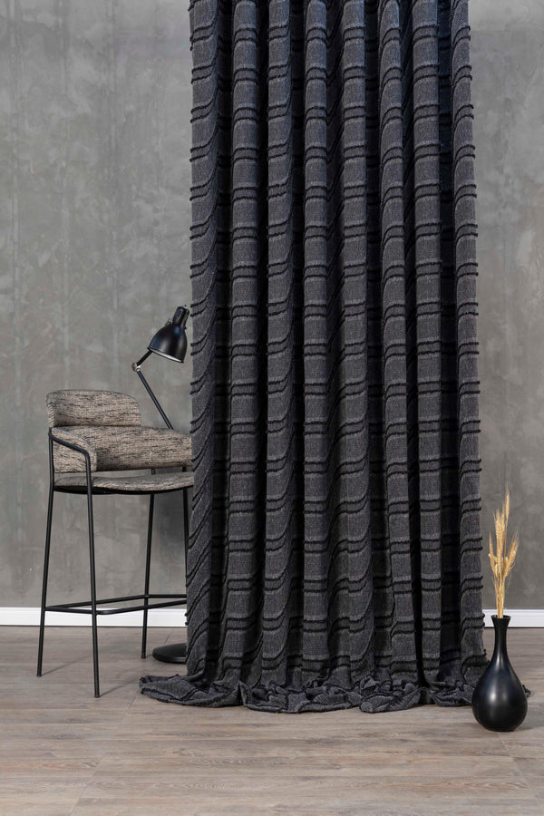 Andes Fabric-Drapery for an Ultra-Chic Living Room