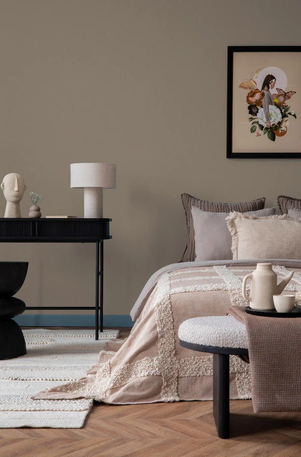 Sandstone Brown Wallpaper, Natural Mocha Wallpaper, Modern & Minimalist Wall Covering,Modern Look Neutral Colors Glittering Wallcovering