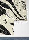 Abstract Black - White Wallpaper, Seamless Pattern Mural, Oversized Custom Size Wall Art, Non - Woven, Non - Adhesive, Modern Wall Paper, Removable - Adawall Wallpaper - Registered Trade Accounts Only, Wallpaper Wholesale Account - W77724 - Adawall Wholesale - Wallpaper Wholesaler