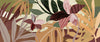 Abstract Botanical Wallpaper, Leaves Mural, Oversized Custom Size Wall Art, Non - Woven, Non - Adhesive, Modern Wall Paper, Removable - Adawall Wallpaper - Registered Trade Accounts Only, Wallpaper Wholesale Account - W77746 - Adawall Wholesale - Wallpaper Wholesaler