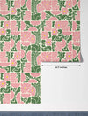 Abstract Geometric Floral Wallpaper, Seamless Pattern Mural, Oversized Custom Size Wall Art, Non - Woven, Non - Adhesive, Modern Wall Paper, Removable - Adawall Wallpaper - Registered Trade Accounts Only, Wallpaper Wholesale Account - W77566 - Adawall Wholesale - Wallpaper Wholesaler