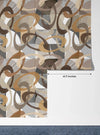 Abstract Geometric Shapes Wallpaper, Seamless Pattern Mural, Oversized Custom Size Wall Art, Non - Woven, Non - Adhesive, Modern Wall Paper, Removable - Adawall Wallpaper - Registered Trade Accounts Only, Wallpaper Wholesale Account - W77628 - Adawall Wholesale - Wallpaper Wholesaler