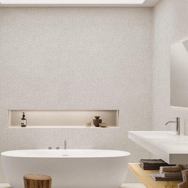 Abstract Glam 3D Embossed Wallpaper, Off White, Silver Metallic Accents Luxury Wallcovering, Washable, Durable Home and Commercial Use Wall Decor - Adawall Wallpaper - Registered Trade Accounts Only, Wallpaper Wholesale Account - 23109-1 - Adawall Wholesale - Wallpaper Wholesaler