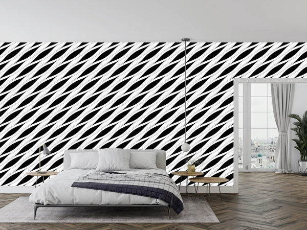 Abstract Lines Wallpaper, Seamless Pattern Mural, Oversized Custom Size Wall Art, Non - Woven, Non - Adhesive, Modern Wall Paper, Removable - Adawall Wallpaper - Registered Trade Accounts Only, Wallpaper Wholesale Account - W78189 - Adawall Wholesale - Wallpaper Wholesaler