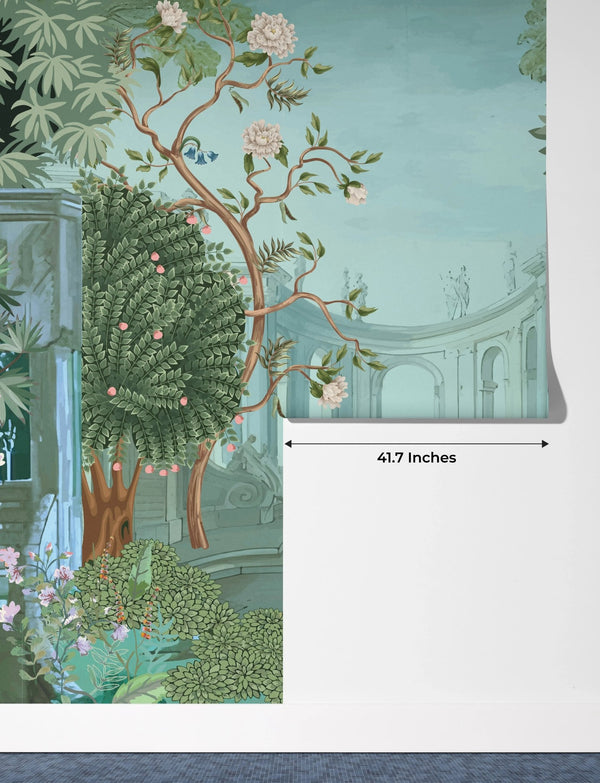 Ancient Roman Architecture Wallpaper,Botanic Mural, Oversized Custom Size Wall Art, Non - Woven, Non - Adhesive, Modern Wall Paper, Removable - Adawall Wallpaper - Registered Trade Accounts Only, Wallpaper Wholesale Account - W77504 - Adawall Wholesale - Wallpaper Wholesaler