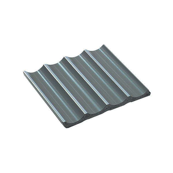 Modern Cold Gray Striped Panel , PS Wall Home Decoration Panel-Premium Quality