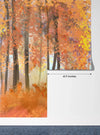 Autumn Forest Wallpaper, Oil Painting Mural, Oversized Custom Size Wall Art, Non - Woven, Non - Adhesive, Modern Wall Paper, Removable - Adawall Wallpaper - Registered Trade Accounts Only, Wallpaper Wholesale Account - W78164 - Adawall Wholesale - Wallpaper Wholesaler