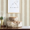 Beige Large Striped Wallpaper, Rich Textured Wallcovering, Traditional, White Light Color, Extra Large 114 sq ft Roll, Washable Modern Wall Paper - Adawall Wallpaper - Registered Trade Accounts Only, Wallpaper Wholesale Account - 4709-3 - Adawall Wholesale - Wallpaper Wholesaler