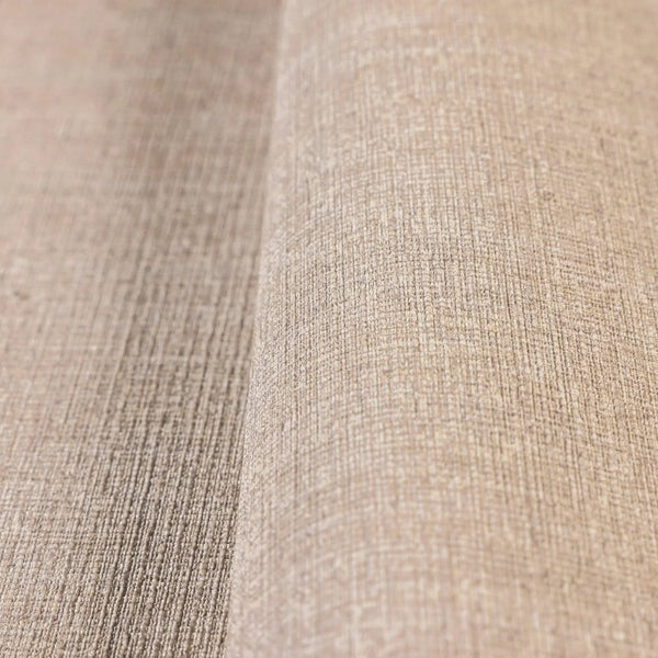 Beige Stylish Fabric Textured Wallpaper, Modern Linen Style Abstract Minimalist Non-Pasted Wall Paper, Wallcovering - Walloro High End Wallcoverings & More