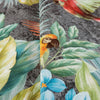 Birds Deep Embossed Wallpaper, Black, Red, Orange Stylish 3D Textured Tropical Plants Wallcovering - Adawall Wallpaper - Registered Trade Accounts Only, Wallpaper Wholesale Account - 9905-4 - Adawall Wholesale - Wallpaper Wholesaler