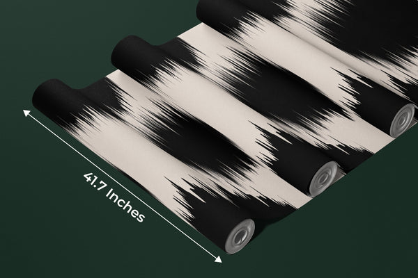 Black Brush Strokes Wallpaper, Seamless Pattern Mural, Oversized Custom Size Wall Art, Non - Woven, Non - Adhesive, Modern Wall Paper, Removable - Adawall Wallpaper - Registered Trade Accounts Only, Wallpaper Wholesale Account - W78176 - Adawall Wholesale - Wallpaper Wholesaler