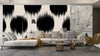 Black Brush Strokes Wallpaper, Seamless Pattern Mural, Oversized Custom Size Wall Art, Non - Woven, Non - Adhesive, Modern Wall Paper, Removable - Adawall Wallpaper - Registered Trade Accounts Only, Wallpaper Wholesale Account - W78176 - Adawall Wholesale - Wallpaper Wholesaler