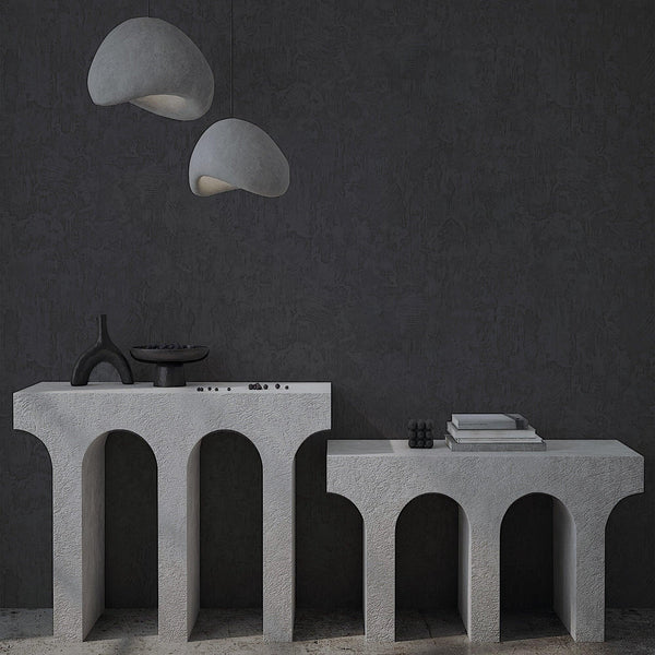 Black Sleek Embossed finish Solid Color Wallpaper, Abstract Modern Minimalist Rich Textured Wallcovering - Adawall Wallpaper - Registered Trade Accounts Only, Wallpaper Wholesale Account - 23213-6 - Adawall Wholesale - Wallpaper Wholesaler