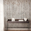 Bloom Flowers Wall Mural, Light Gray Floral Blossom Wallpaper, Oversized Nature Art Customized Wall Covering, Non - Woven, Non - Adhesive, Removable - Adawall Wallpaper - Registered Trade Accounts Only, Wallpaper Wholesale Account - SE311-3 - Adawall Wholesale - Wallpaper Wholesaler