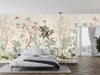Blossom Trees Wallpaper, Sparrows Mural, Oversized Custom Size Wall Art, Non - Woven, Non - Adhesive, Modern Wall Paper, Removable - Adawall Wallpaper - Registered Trade Accounts Only, Wallpaper Wholesale Account - W77689 - Adawall Wholesale - Wallpaper Wholesaler