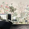 Blossom Trees Wallpaper, Sparrows Mural, Oversized Custom Size Wall Art, Non - Woven, Non - Adhesive, Modern Wall Paper, Removable - Adawall Wallpaper - Registered Trade Accounts Only, Wallpaper Wholesale Account - W77689 - Adawall Wholesale - Wallpaper Wholesaler