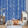 Blue and White Stripes Wallpaper, Seamless Pattern Mural, Oversized Custom Size Wall Art, Non - Woven, Non - Adhesive, Modern Wall Paper, Removable - Adawall Wallpaper - Registered Trade Accounts Only, Wallpaper Wholesale Account - W78070 - Adawall Wholesale - Wallpaper Wholesaler
