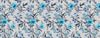 Blue Floral Wallpaper, Seamless Pattern Mural, Oversized Custom Size Wall Art, Non - Woven, Non - Adhesive, Modern Wall Paper, Removable - Adawall Wallpaper - Registered Trade Accounts Only, Wallpaper Wholesale Account - W78010 - Adawall Wholesale - Wallpaper Wholesaler