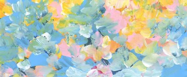 Bright Colors Wallpaper, Acrylic Paint Strokes Mural, Oversized Custom Size Wall Art, Non - Woven, Non - Adhesive, Modern Wall Paper, Removable - Adawall Wallpaper - Registered Trade Accounts Only, Wallpaper Wholesale Account - W78223 - Adawall Wholesale - Wallpaper Wholesaler