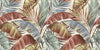 Brown and Green Leaves Wallpaper, Natural Wall Mural, Oversized Custom Size Wall Art, Non - Woven, Non - Adhesive, Modern Wall Paper, Removable - Adawall Wallpaper - Registered Trade Accounts Only, Wallpaper Wholesale Account - W77491 - Adawall Wholesale - Wallpaper Wholesaler