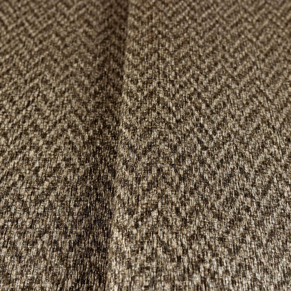 Brown Chevron Wallpaper, Zigzag Pattern Woven Textured Fiber Weave Design, Non-Pasted - Walloro High End Wallcoverings & More