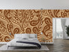 Brown Ikat Wallpaper, Seamless Pattern Mural, Oversized Custom Size Wall Art, Non - Woven, Non - Adhesive, Modern Wall Paper, Removable - Adawall Wallpaper - Registered Trade Accounts Only, Wallpaper Wholesale Account - W77981 - Adawall Wholesale - Wallpaper Wholesaler