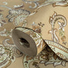 Brown Luxury Paisley Deep Embossed Wallpaper, Traditional Rich Textured Wallcovering - Adawall Wallpaper - Registered Trade Accounts Only, Wallpaper Wholesale Account - 9903-4 - Adawall Wholesale - Wallpaper Wholesaler