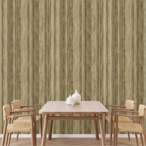 Brown Natural Tree Bark Wallpaper, Wood Pattern Embossed Cork Farmhouse Lodge Wall Decor - Walloro High End Wallcoverings & More