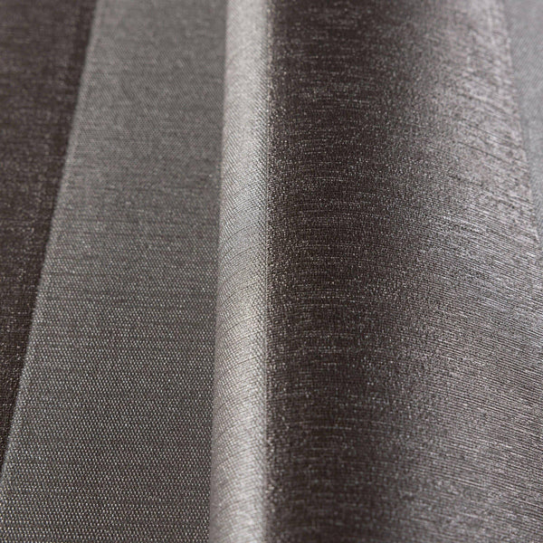 Brown Timeless Bold Striped Wallpaper, Flocked Textured Velvet Feeling Thick Lines Wallcovering - Walloro High End Wallcoverings & More