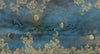 Celestial Moon Wall Mural, Moon Phases Blue Wallpaper, Large Space Custom Size Wall Covering, Non - Woven, Non - Pasted, Removable, Washable, Art - Adawall Wallpaper - Registered Trade Accounts Only, Wallpaper Wholesale Account - SE303-1 - Adawall Wholesale - Wallpaper Wholesaler