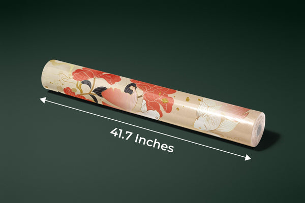 Chinese Goldfish Wallpaper, Luxury Gold Style Mural, Oversized Custom Size Wall Art, Non - Woven, Non - Adhesive, Modern Wall Paper, Removable - Adawall Wallpaper - Registered Trade Accounts Only, Wallpaper Wholesale Account - W77698 - Adawall Wholesale - Wallpaper Wholesaler