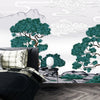 Chinese Painting Wallpaper, Classic Landscape Mountains Mural, Oversized Custom Size Wall Art, Non - Woven, Non - Adhesive, Modern Wall Paper, Removable - Adawall Wallpaper - Registered Trade Accounts Only, Wallpaper Wholesale Account - W77700 - Adawall Wholesale - Wallpaper Wholesaler