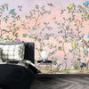Chinoiserie Wallpaper, Floral Trees Mural, Oversized Custom Size Wall Art, Non - Woven, Non - Adhesive, Modern Wall Paper, Removable - Adawall Wallpaper - Registered Trade Accounts Only, Wallpaper Wholesale Account - W77716 - Adawall Wholesale - Wallpaper Wholesaler