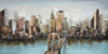 City and Bridge Wallpaper, Oil Painting Mural, Oversized Custom Size Wall Art, Non - Woven, Non - Adhesive, Modern Wall Paper, Removable - Adawall Wallpaper - Registered Trade Accounts Only, Wallpaper Wholesale Account - W77629 - Adawall Wholesale - Wallpaper Wholesaler