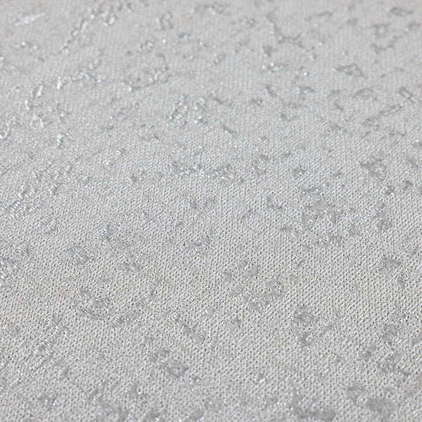 Classic Abstract Metallic Accent Wallpaper, Light Gray 3D Embossed Solid Color Glitter Shimmer Elegant Wallcovering - Walloro High End Wallcoverings & More