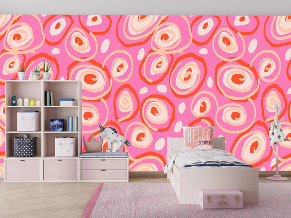 Colorful Abstract Wallpaper, Seamless Pattern Mural, Oversized Custom Size Wall Art, Non - Woven, Non - Adhesive, Modern Wall Paper, Removable - Adawall Wallpaper - Registered Trade Accounts Only, Wallpaper Wholesale Account - W77971 - Adawall Wholesale - Wallpaper Wholesaler