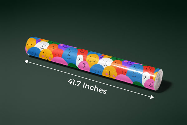Colorful Cartoon People Wallpaper, Seamless Pattern Mural, Oversized Custom Size Wall Art, Non - Woven, Non - Adhesive, Modern Wall Paper, Removable - Adawall Wallpaper - Registered Trade Accounts Only, Wallpaper Wholesale Account - W78200 - Adawall Wholesale - Wallpaper Wholesaler