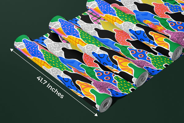 Colorful Diverse People Crowd Wallpaper, Seamless Pattern Mural, Oversized Custom Size Wall Art, Non - Woven, Non - Adhesive, Modern Wall Paper, Removable - Adawall Wallpaper - Registered Trade Accounts Only, Wallpaper Wholesale Account - W78203 - Adawall Wholesale - Wallpaper Wholesaler