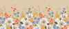 Colorful Floral Wallpaper, Seamless Pattern Mural, Oversized Custom Size Wall Art, Non - Woven, Non - Adhesive, Modern Wall Paper, Removable - Adawall Wallpaper - Registered Trade Accounts Only, Wallpaper Wholesale Account - W78036 - Adawall Wholesale - Wallpaper Wholesaler