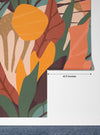 Colorful Leaves Wallpaper, Seamless Pattern Mural, Oversized Custom Size Wall Art, Non - Woven, Non - Adhesive, Modern Wall Paper, Removable - Adawall Wallpaper - Registered Trade Accounts Only, Wallpaper Wholesale Account - W77725 - Adawall Wholesale - Wallpaper Wholesaler