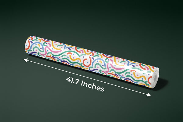 Colorful Line Doodle Wallpaper, Seamless Pattern Mural, Oversized Custom Size Wall Art, Non - Woven, Non - Adhesive, Modern Wall Paper, Removable - Adawall Wallpaper - Registered Trade Accounts Only, Wallpaper Wholesale Account - W77560 - Adawall Wholesale - Wallpaper Wholesaler
