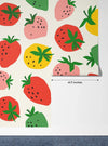 Colorful Strawberries Wallpaper, Seamless Pattern Mural, Oversized Custom Size Wall Art, Non - Woven, Non - Adhesive, Modern Wall Paper, Removable - Adawall Wallpaper - Registered Trade Accounts Only, Wallpaper Wholesale Account - W78064 - Adawall Wholesale - Wallpaper Wholesaler