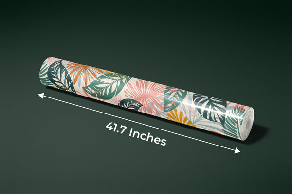 Colorful Tropical Leaves Wallpaper, Seamless Pattern Mural, Oversized Custom Size Wall Art, Non - Woven, Non - Adhesive, Modern Wall Paper, Removable - Adawall Wallpaper - Registered Trade Accounts Only, Wallpaper Wholesale Account - W77733 - Adawall Wholesale - Wallpaper Wholesaler