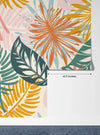 Colorful Tropical Leaves Wallpaper, Seamless Pattern Mural, Oversized Custom Size Wall Art, Non - Woven, Non - Adhesive, Modern Wall Paper, Removable - Adawall Wallpaper - Registered Trade Accounts Only, Wallpaper Wholesale Account - W77733 - Adawall Wholesale - Wallpaper Wholesaler