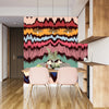 Colorful Wave Ikat Wallpaper, Seamless Pattern Mural, Oversized Custom Size Wall Art, Non - Woven, Non - Adhesive, Modern Wall Paper, Removable - Adawall Wallpaper - Registered Trade Accounts Only, Wallpaper Wholesale Account - W77683 - Adawall Wholesale - Wallpaper Wholesaler
