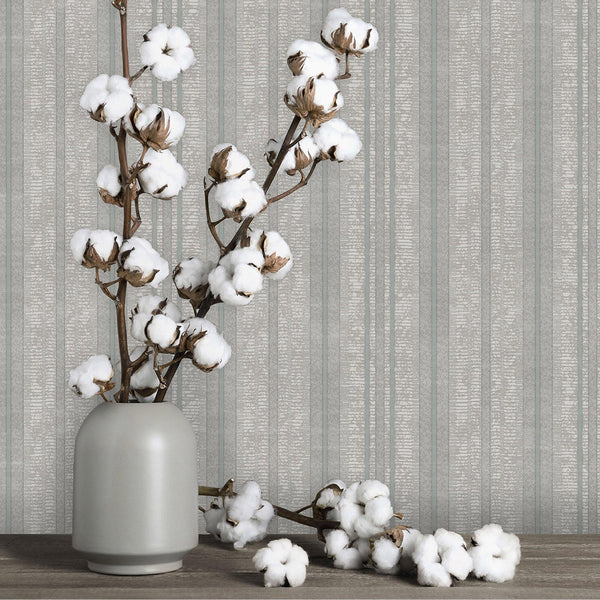 Contemporary Stripe Pattern Embossed Wallpaper, Light Gray, Silver Professional Luxury Striped Wall Paper, Non - Woven - Adawall Wallpaper - Registered Trade Accounts Only, Wallpaper Wholesale Account - 1208-2 - Adawall Wholesale - Wallpaper Wholesaler